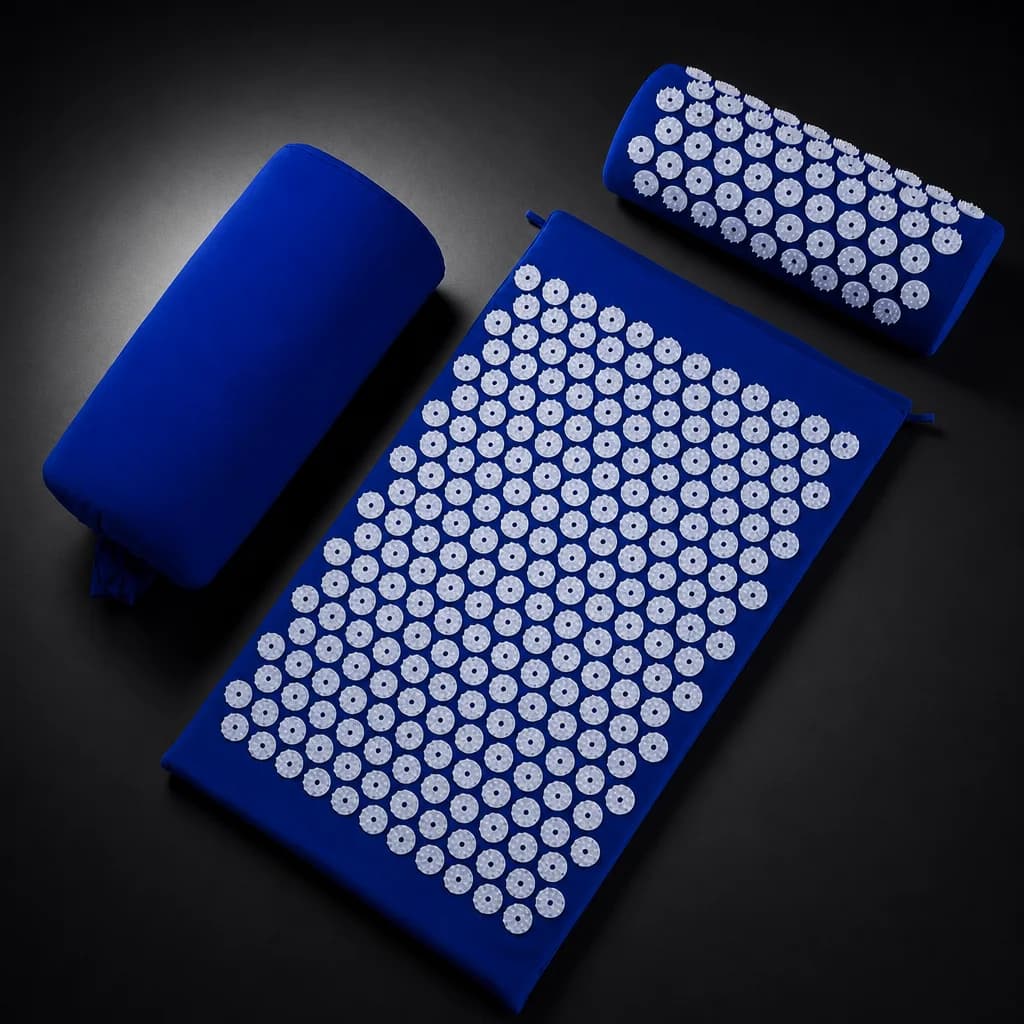 Acupressure Mat & Pillow Set for Back, Neck & Muscle Recovery